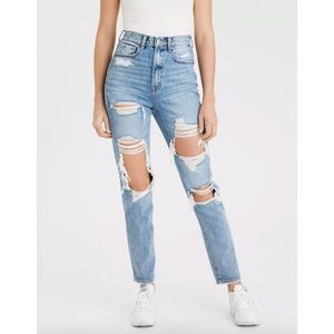 NEW AE Highest Waist Mom Jean size 00 regular